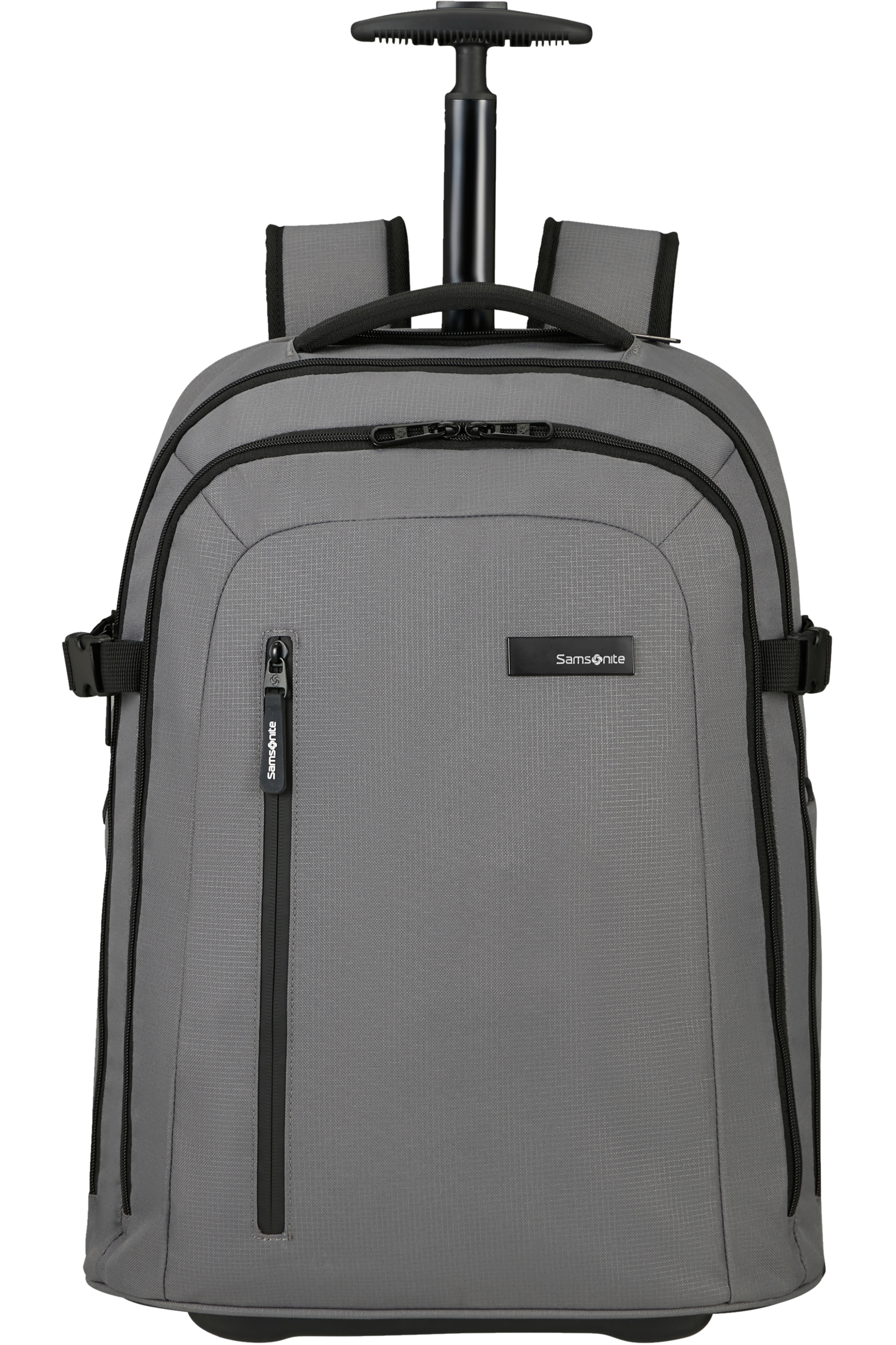 Samsonite Evoa Spinner 75 cms Medium Check-in Size Overnight Trolley Bag|  Suitcase | Luggage with Front Pocket- Brushed Black : Amazon.in: Fashion