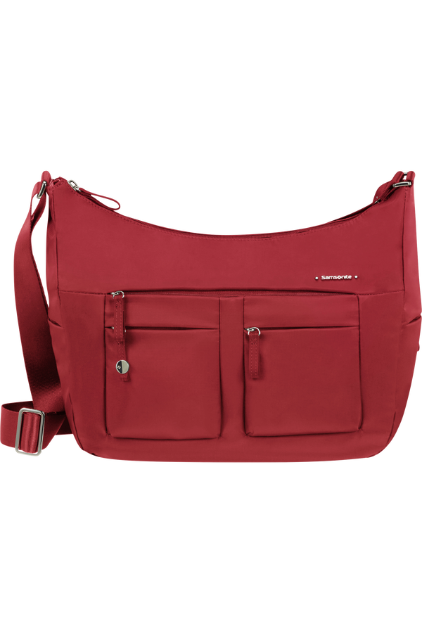 Samsonite Move 4.0 Should. Bag M+2 Pock M  BRICK RED