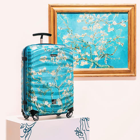 samsonite van gogh luggage